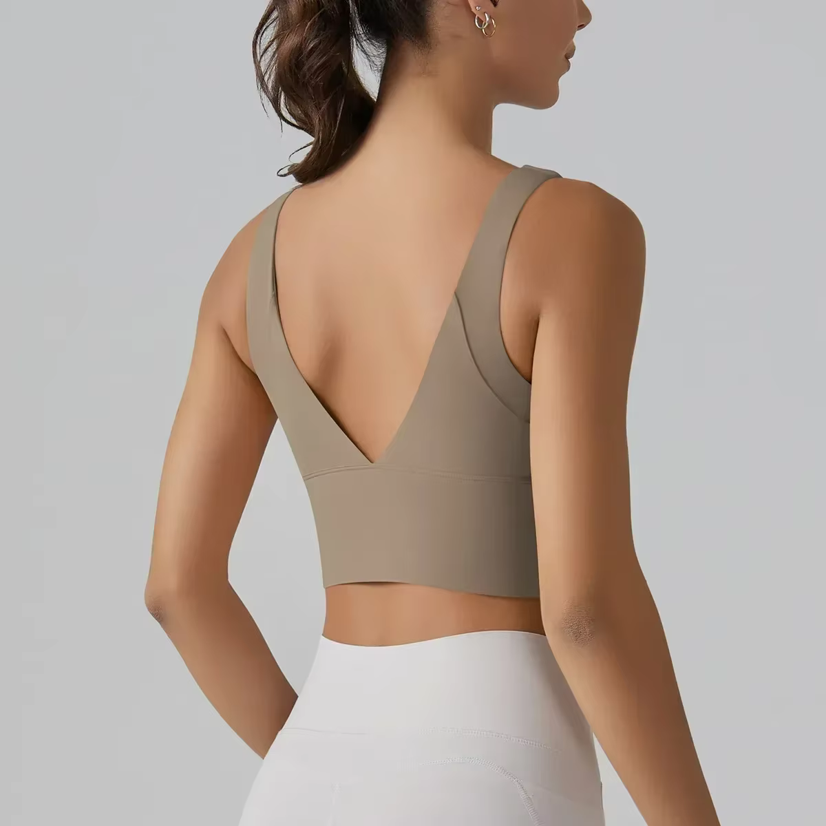 MIML Débardeur de Yoga pour Femmes Gym Entraînement Pilates Vêtements Chemisier de Sport Gilet