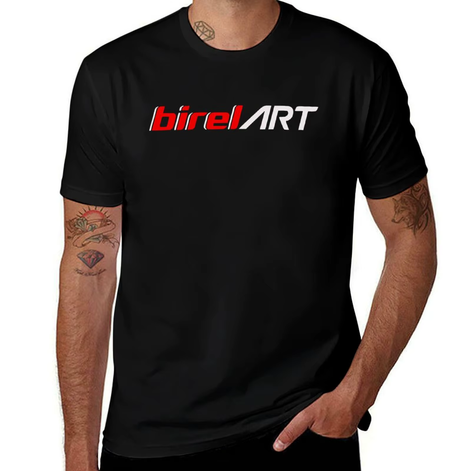 BIREL ART T-Shirt T-shirt de sport à manches courtes à séchage rapide