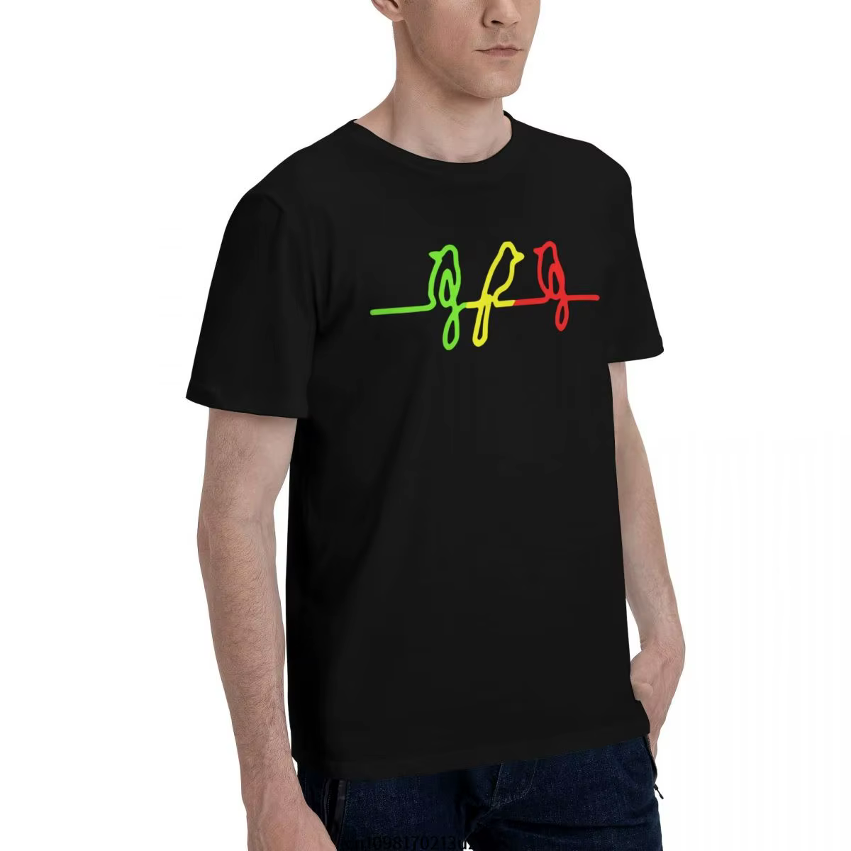 T-shirt personnalisé Ajax Bob Marley pour hommes