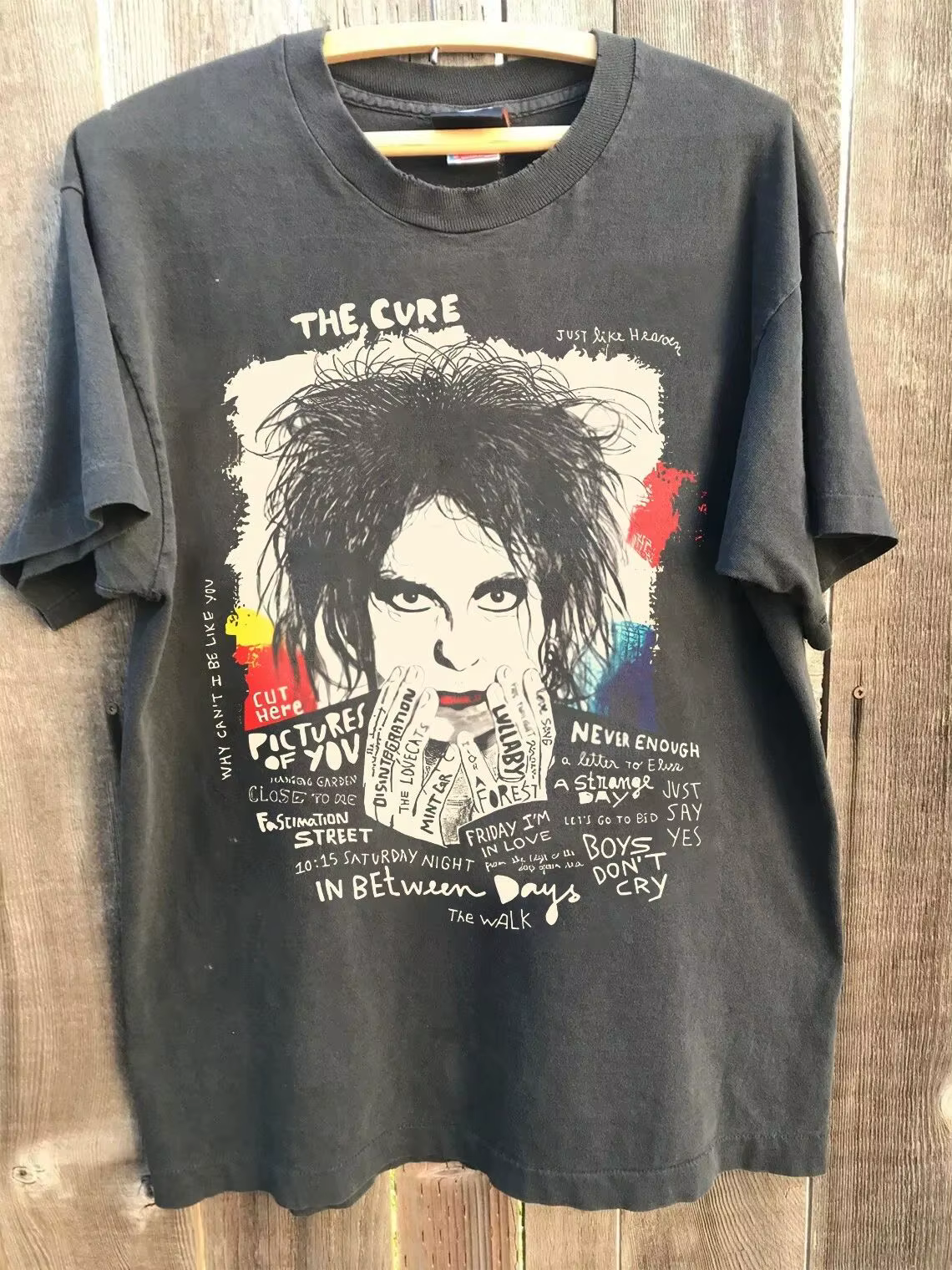 T-shirt graphique rétro The Cure
