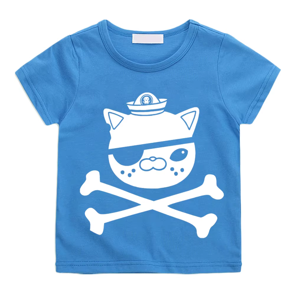 T-shirts The Octonauts 100% coton