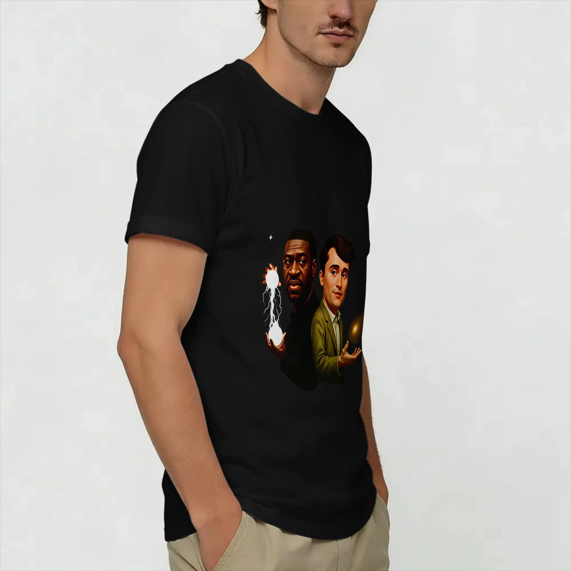 T-shirt George Floyd & Charlie Kirk