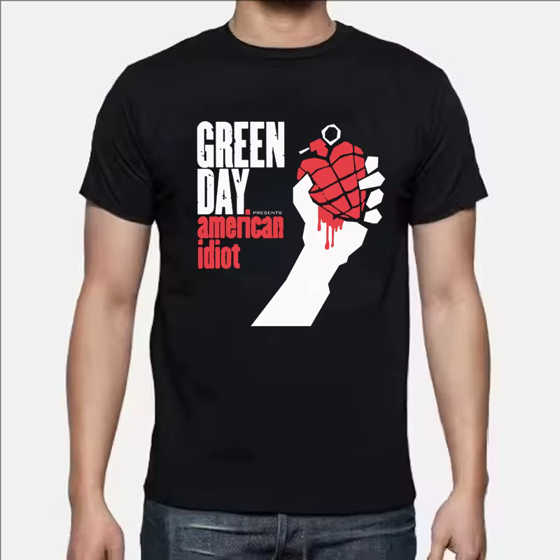 T-shirt imprimé GREEN DAY American Idiot