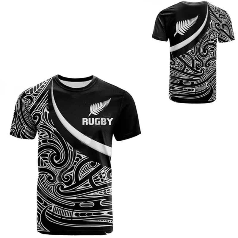 T-shirt à manches courtes et col rond pour hommes