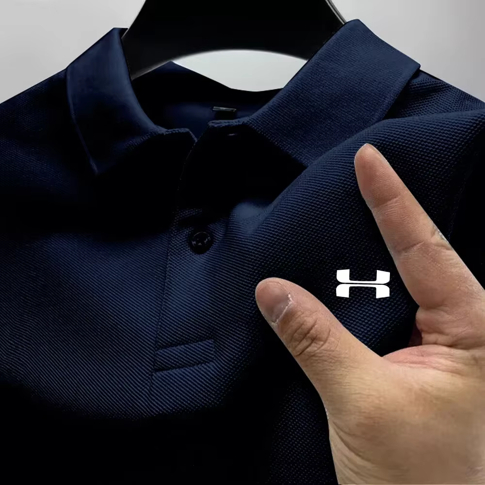 Polo de golf imprimé haut de gamme pour homme
