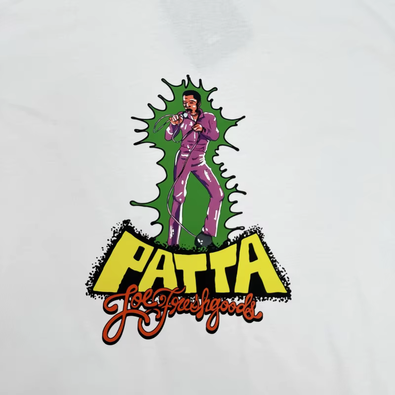 T-shirt PATTA de haute qualité avec photo réelle