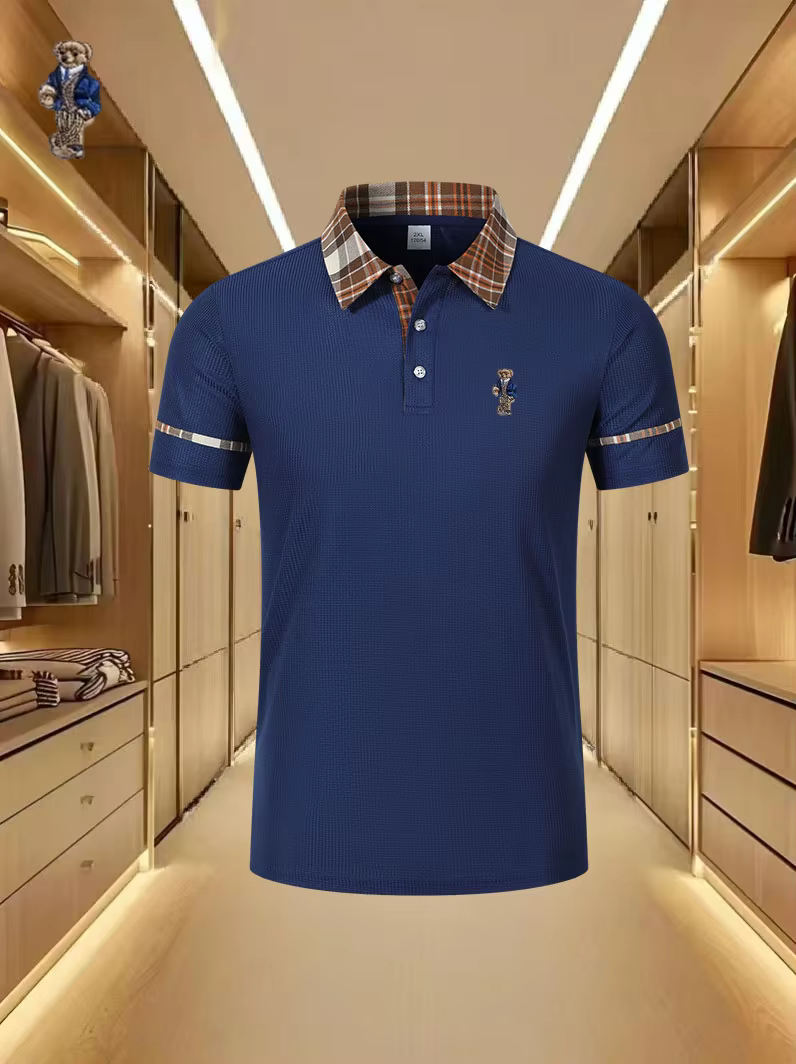 Polo haut de gamme pour homme à manches courtes