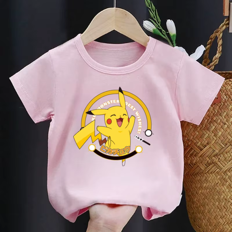 Nouveaux t-shirts Pokemon à la mode