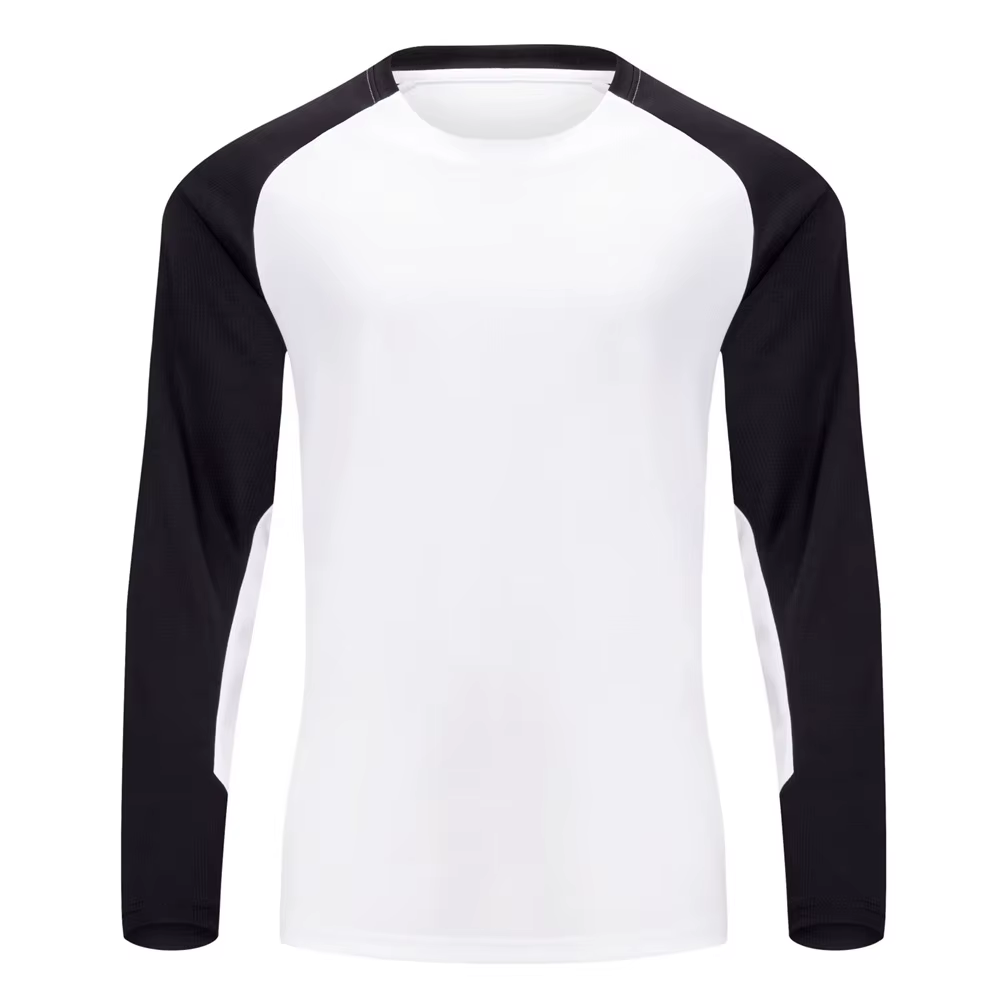 T-shirt de sport à manches longues pour hommes et enfants