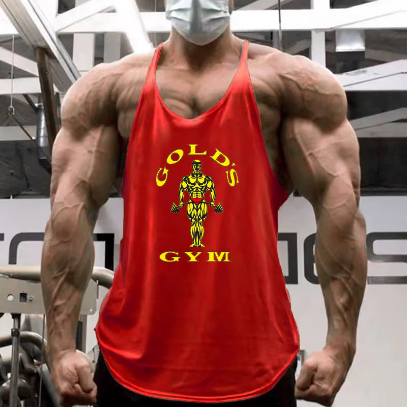 Débardeur d'entraînement coupe musculaire pour hommes