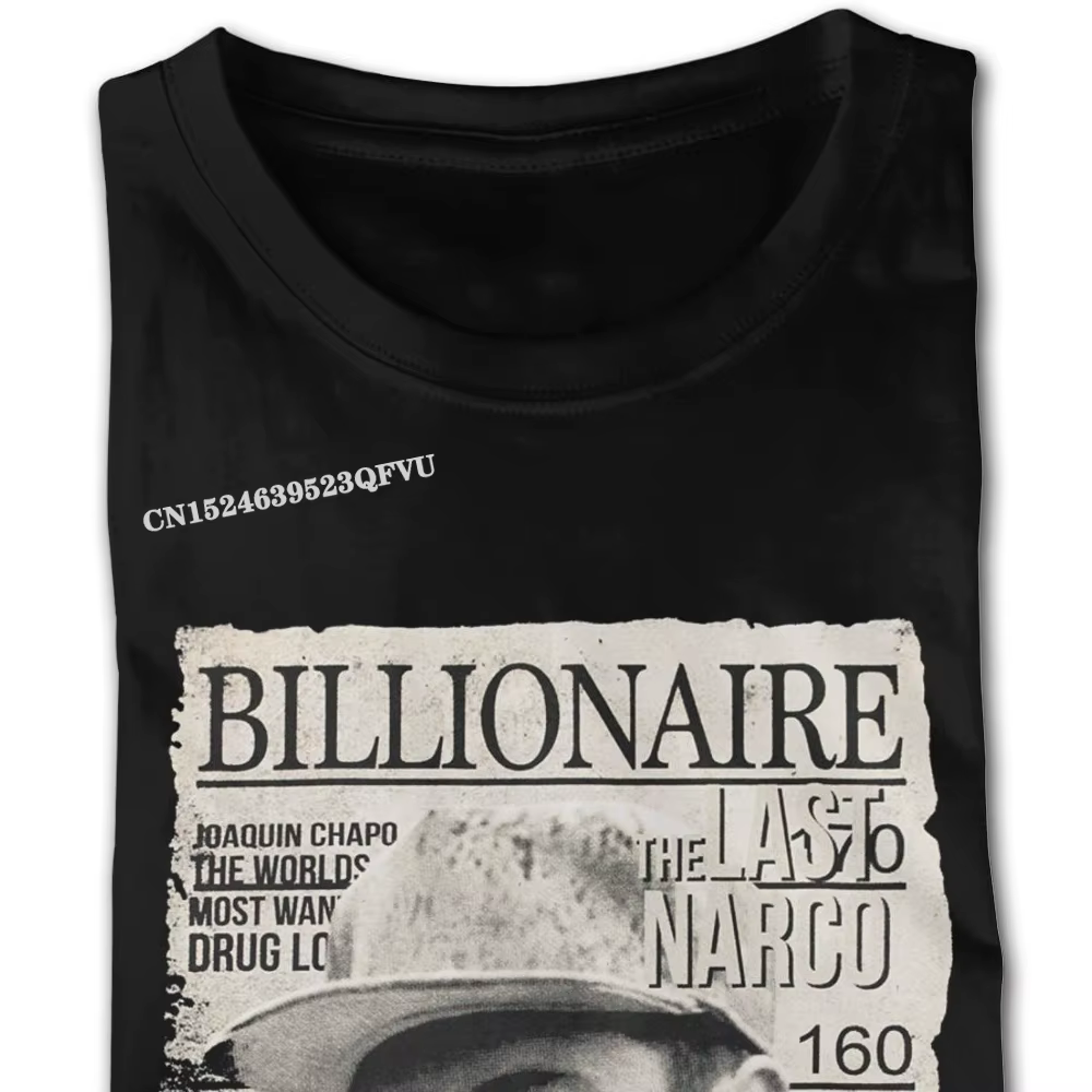 T-shirt de marque "The Last Narco El Chapo" pour hommes