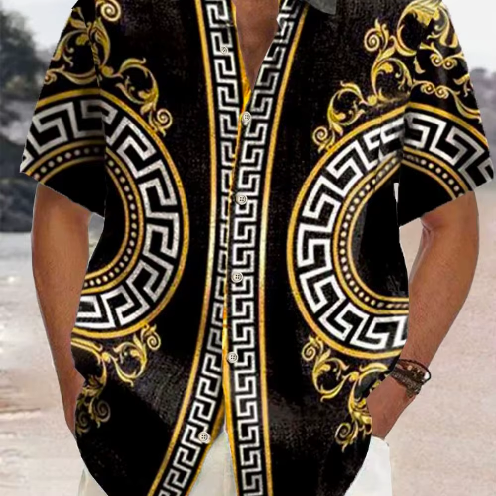 Chemise à manches courtes pour homme