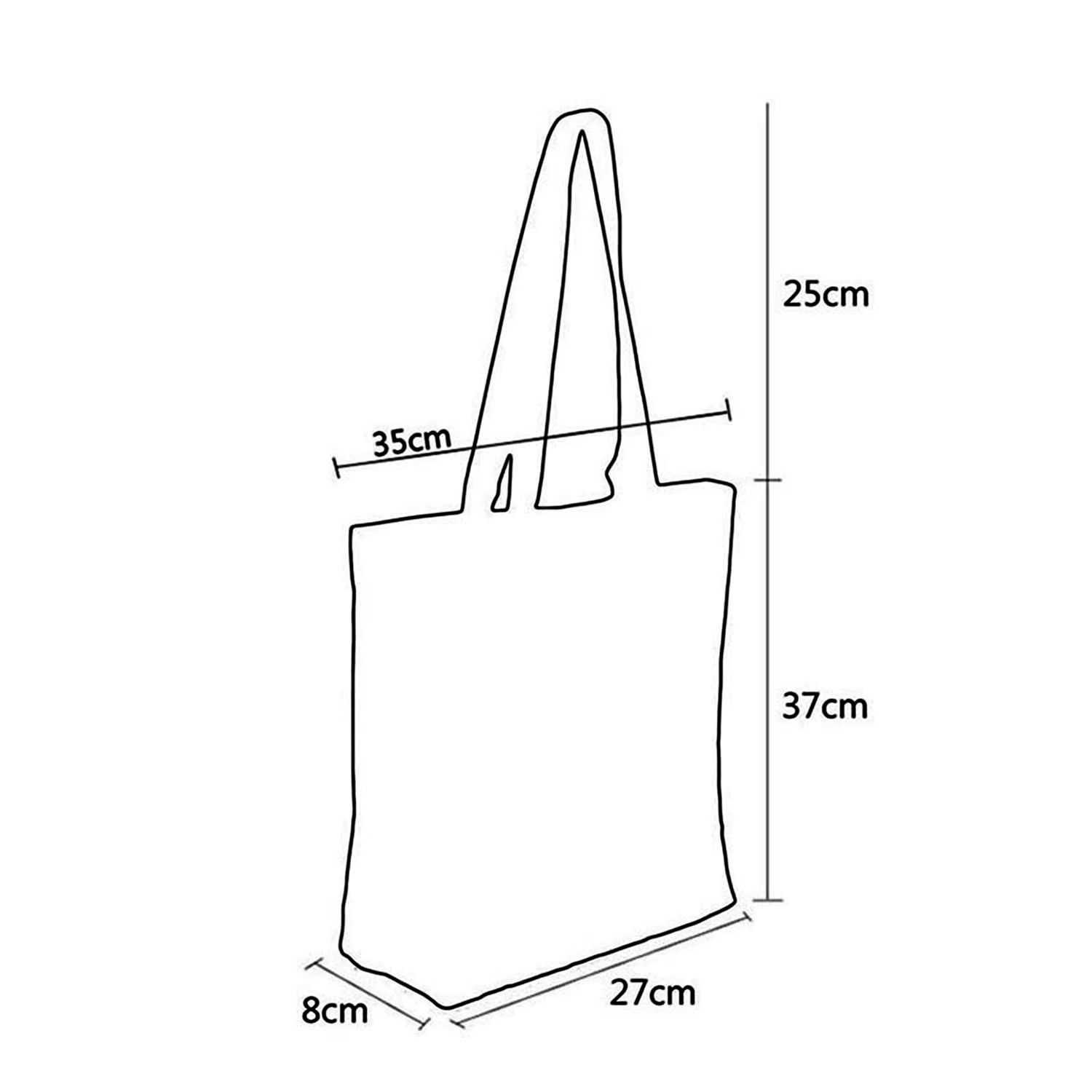 Sac fourre-tout personnalisé avec logo imprimé pour femme