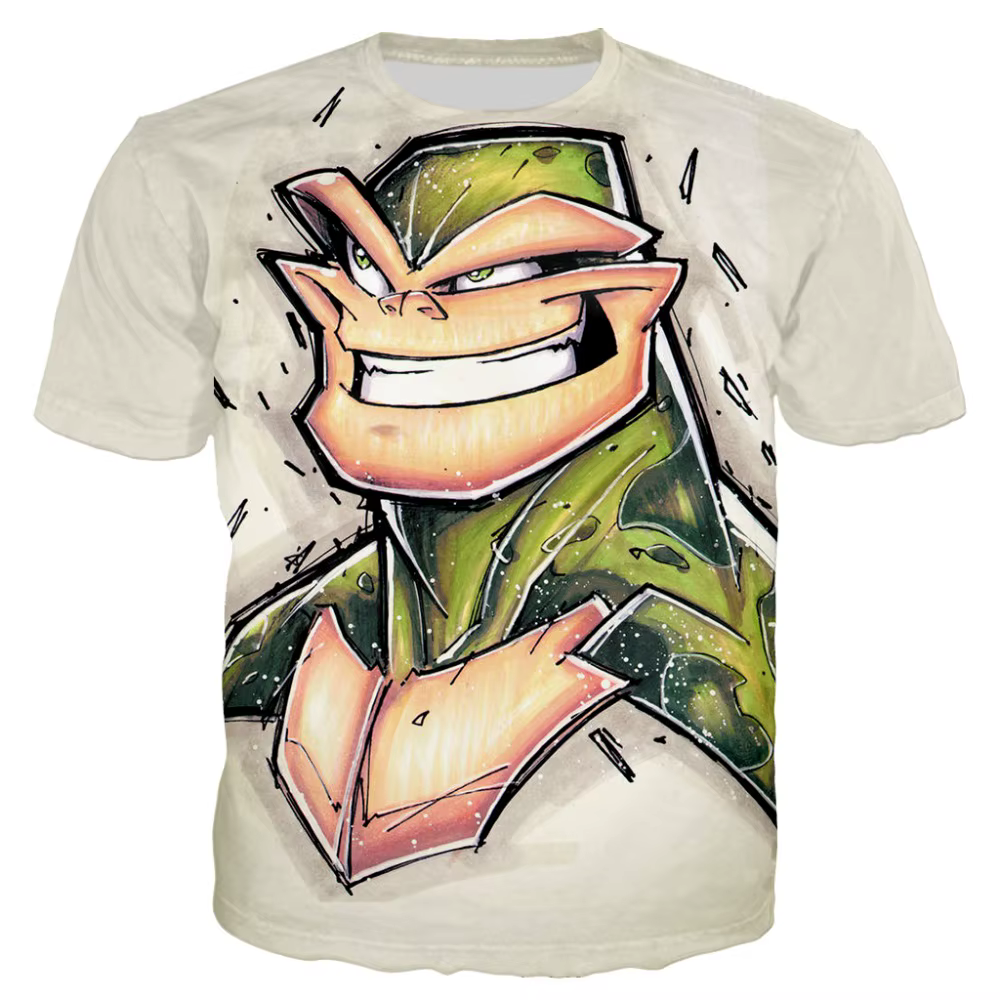 T-shirt manches courtes col rond unisexe, Streetwear, YX Girl, été 2019
